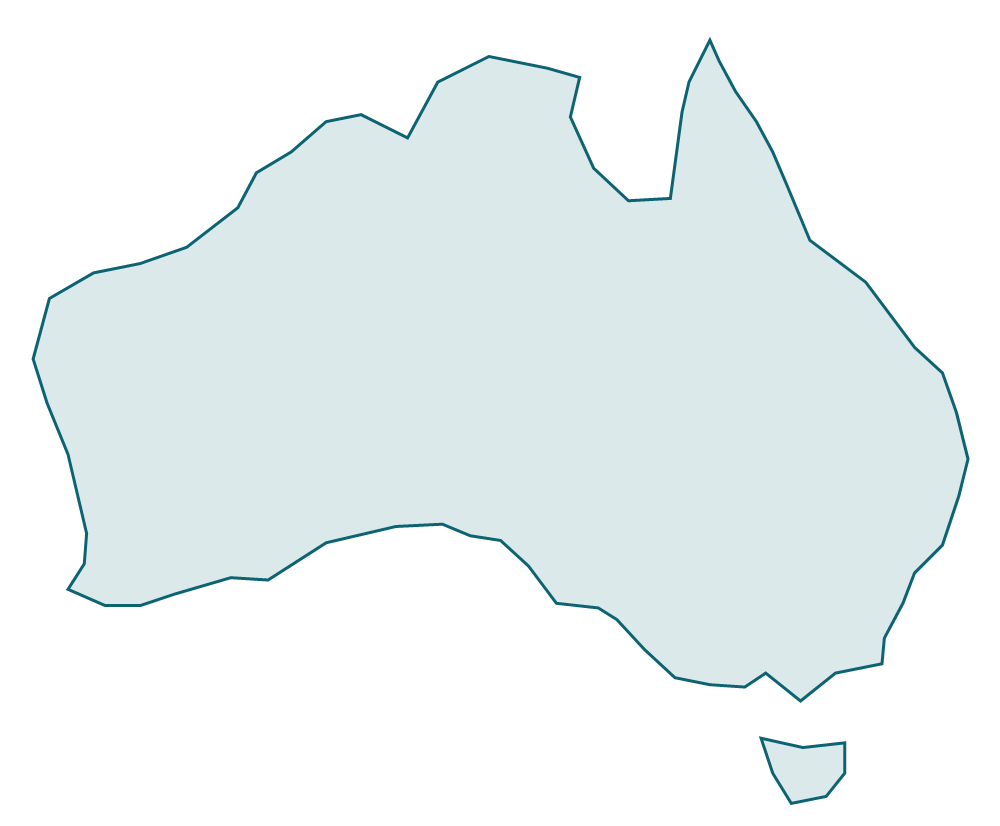 Map of Australia